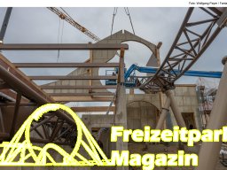 Aufbau des Themenbereichs „Sonnenbucht“ in FANTASIA (Dezember 2024)